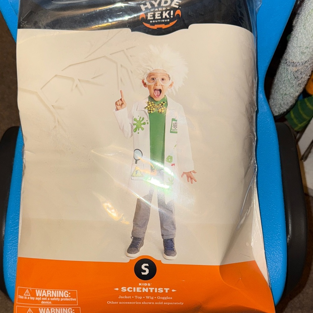 Kids Scientist Costume - White